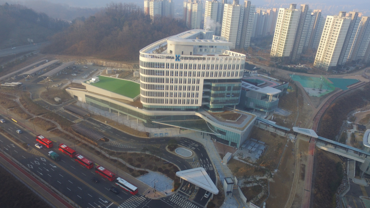 건강보험심사평가원 제2사옥[화성산업 제공]