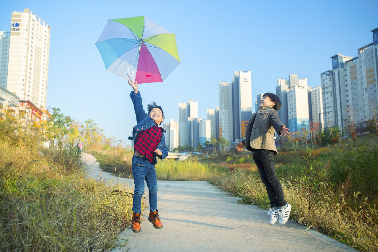 최우수작 ‘날아봐!’ [한국토지주택공사(LH) 제공]