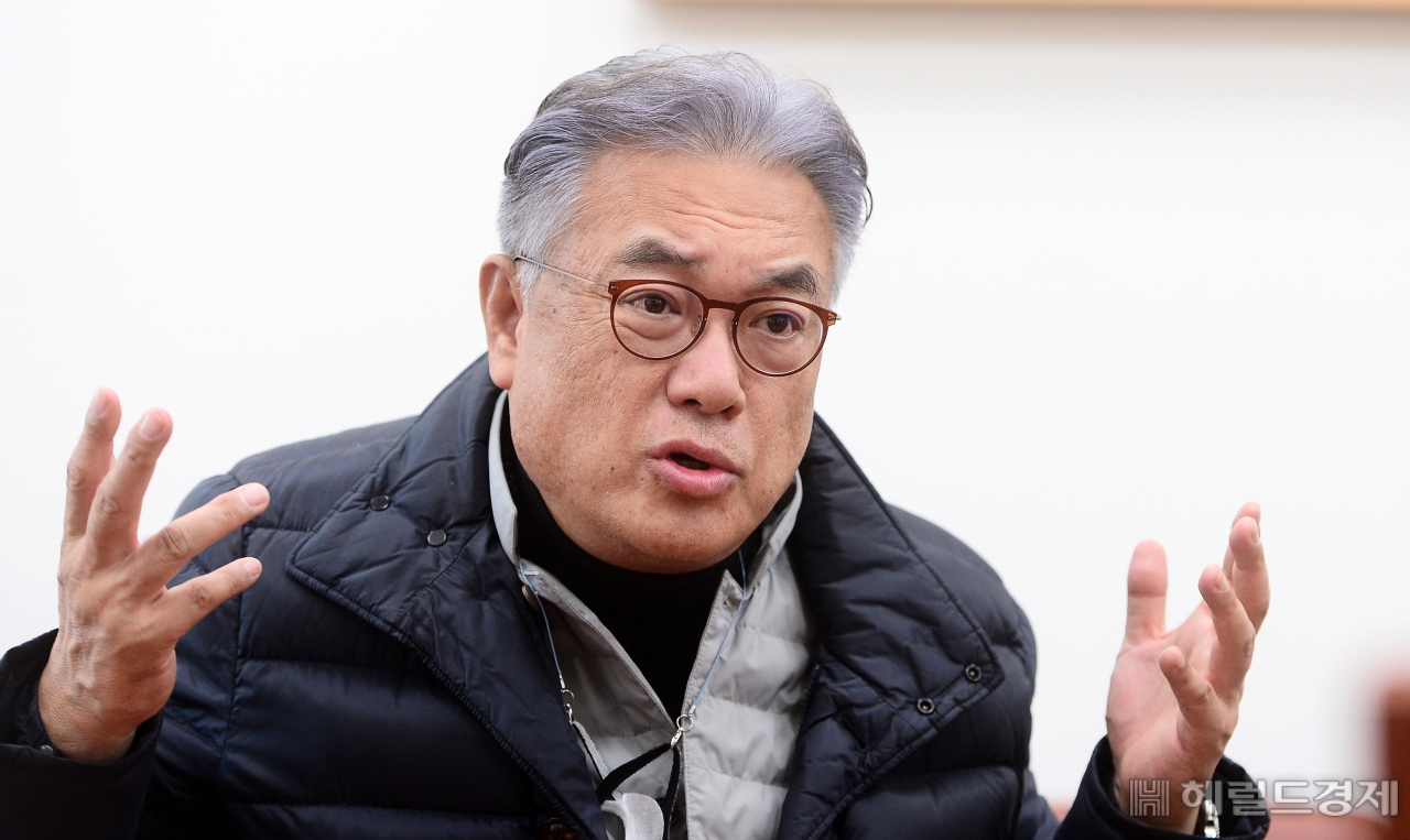 정진석 국민의힘 의원. 이상섭 기자 babtong@heraldcorp.com