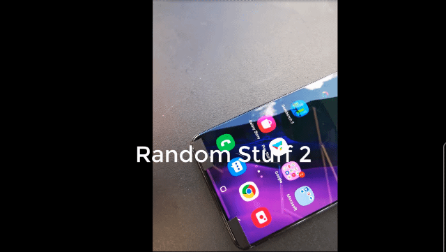 갤럭시S21 플러스 추정 기기 [출처=유튜브 채널 ‘랜덤 스터프2(Random Stuff2)’]