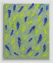 김미영, Lemon and Blue Wave, 72.7 x 60.6 cm, oil on canvas, 2020 [이화익갤러리 제공]