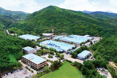 글로벌 친환경 자동차부품 기업인 S&T모티브 2공장 전경