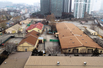 용산 캠프킴 전경. [연합]