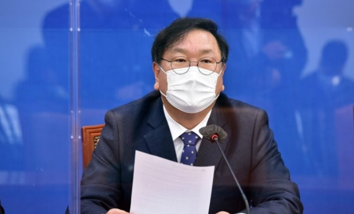 김태년 더불어민주당 원내대표[연합]