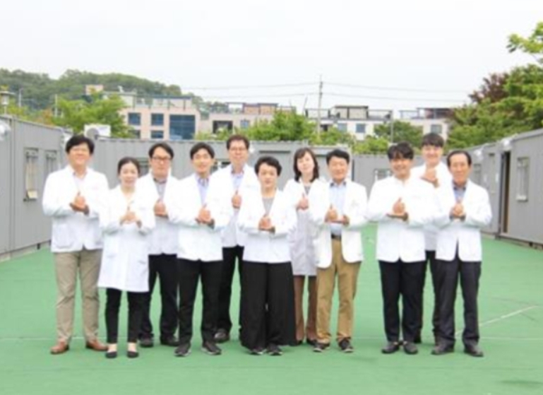 근로복지공단 대구병원 의료진들 [근로복지공단 제공]