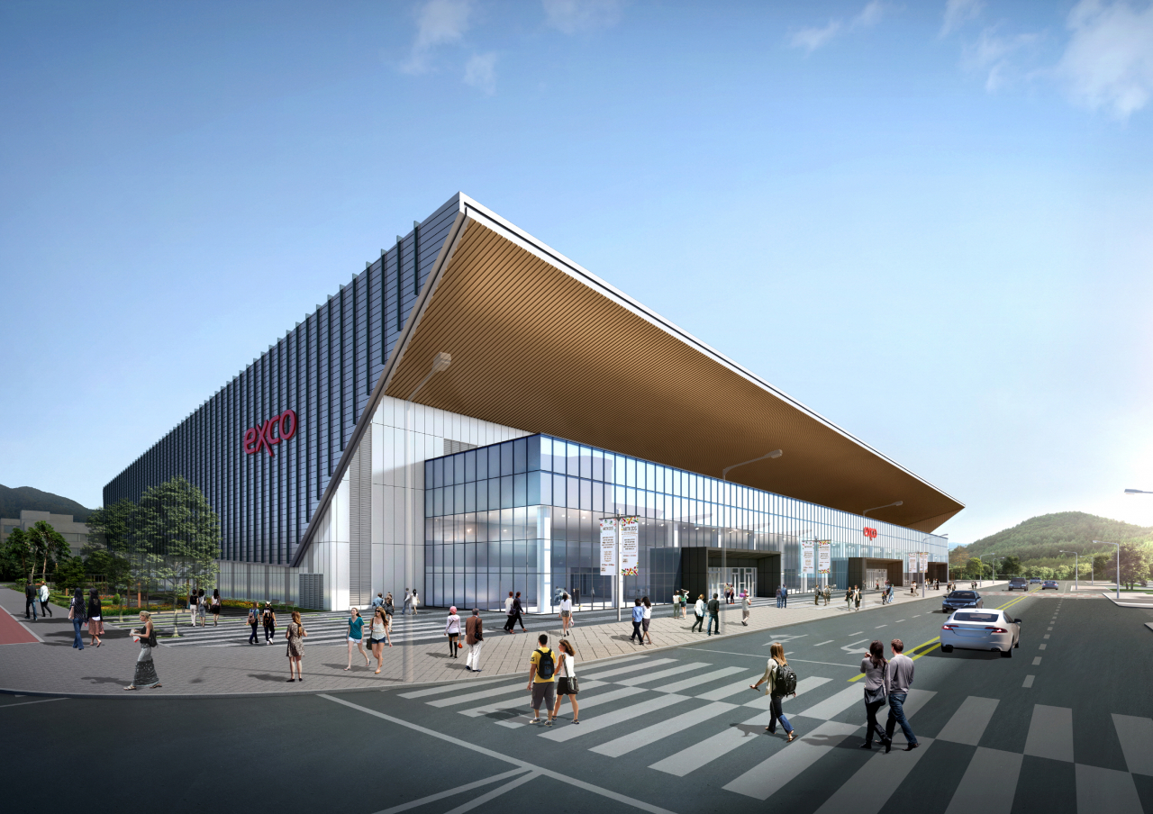 엑스코 제2전시장 투시도.[엑스코 제공]