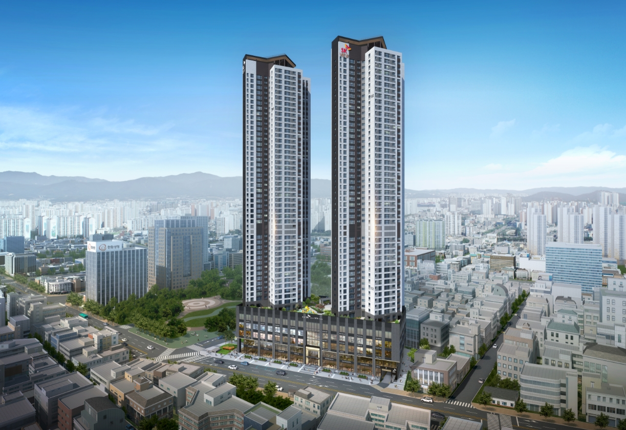 동성로 SK리더스뷰 투시도 [SK건설 제공]