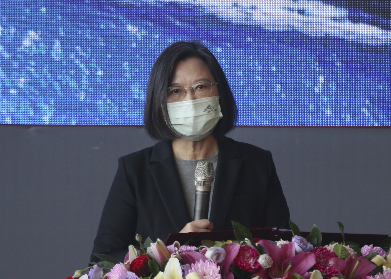 대만의 차잉원(蔡英文) 총통 [AP]