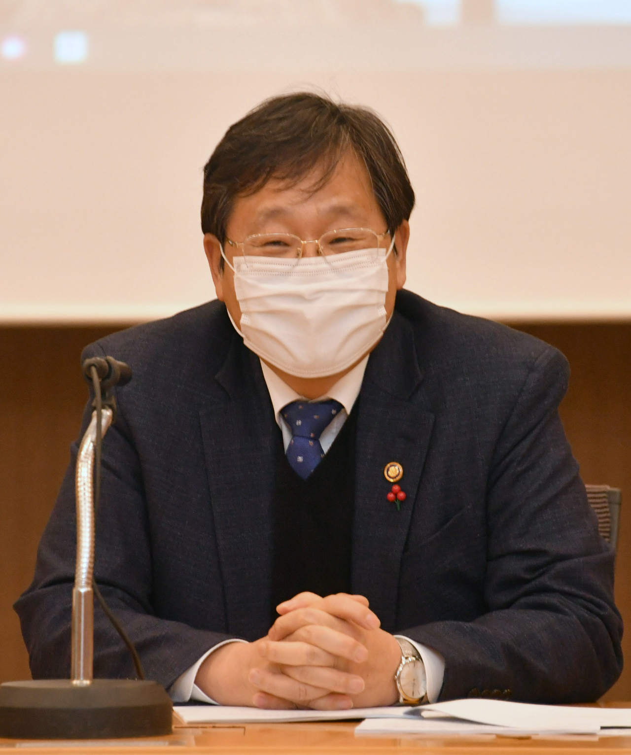 안일환 기획재정부 차관이 16일 서울 서초구 서울지방조달청에서 열린 '2020년 제5차 민간투자사업심의위원회'를 주재하고 있다. [기획재정부 제공]