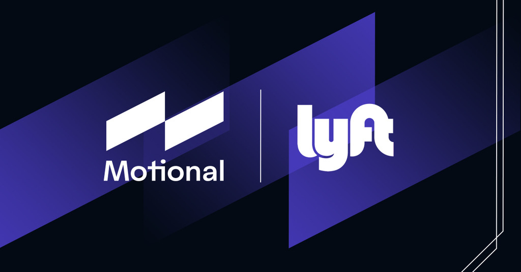 모셔널(Motional)과 리프트(Lyft)가 오는 2030년 미국 전역에서 완전 무인으로 운영하는 로보택시 계획을 발표했다. 사진은 모셔널-리프트 브랜드 협업 로고 이미지. [모셔널 제공]