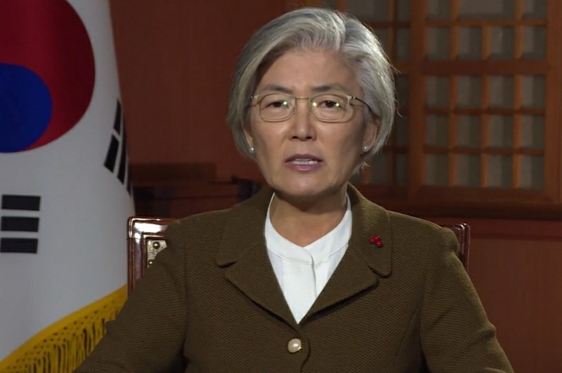 강경화 외교부 장관 [사진=CNN 캡쳐]