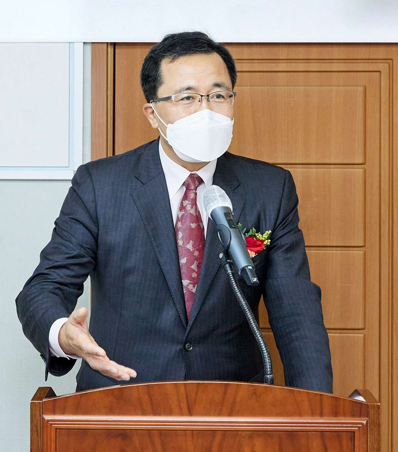 [사진=문성유 캠코 사장]
