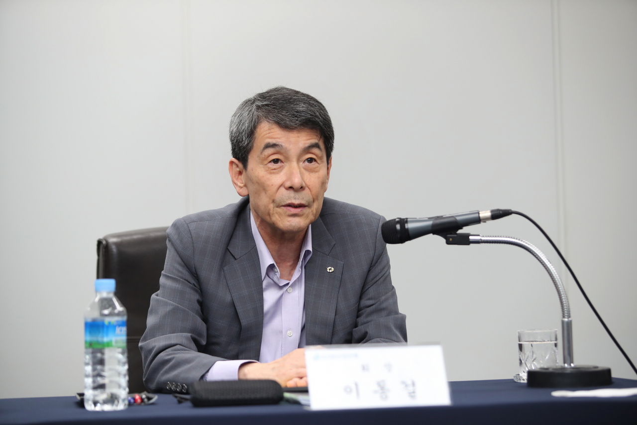 [사진=이동걸 산업은행 회장]