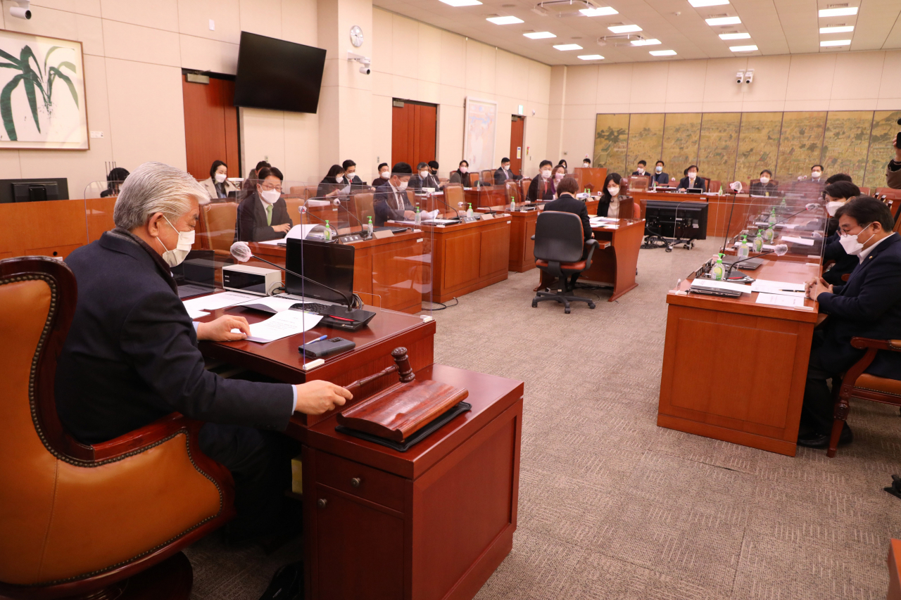17일 국회 문화체육관광위원회에서 '아시아문화중심도시 조성에 관한 특별법 일부개정법률안'에 대한 안건조정위원회가 열리고 있다. [헤럴드경제=이상섭 기자]