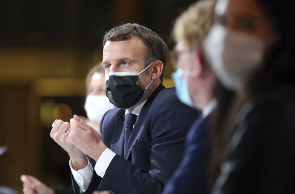 President Emmanuel Macron of France (AP-Yonhap)