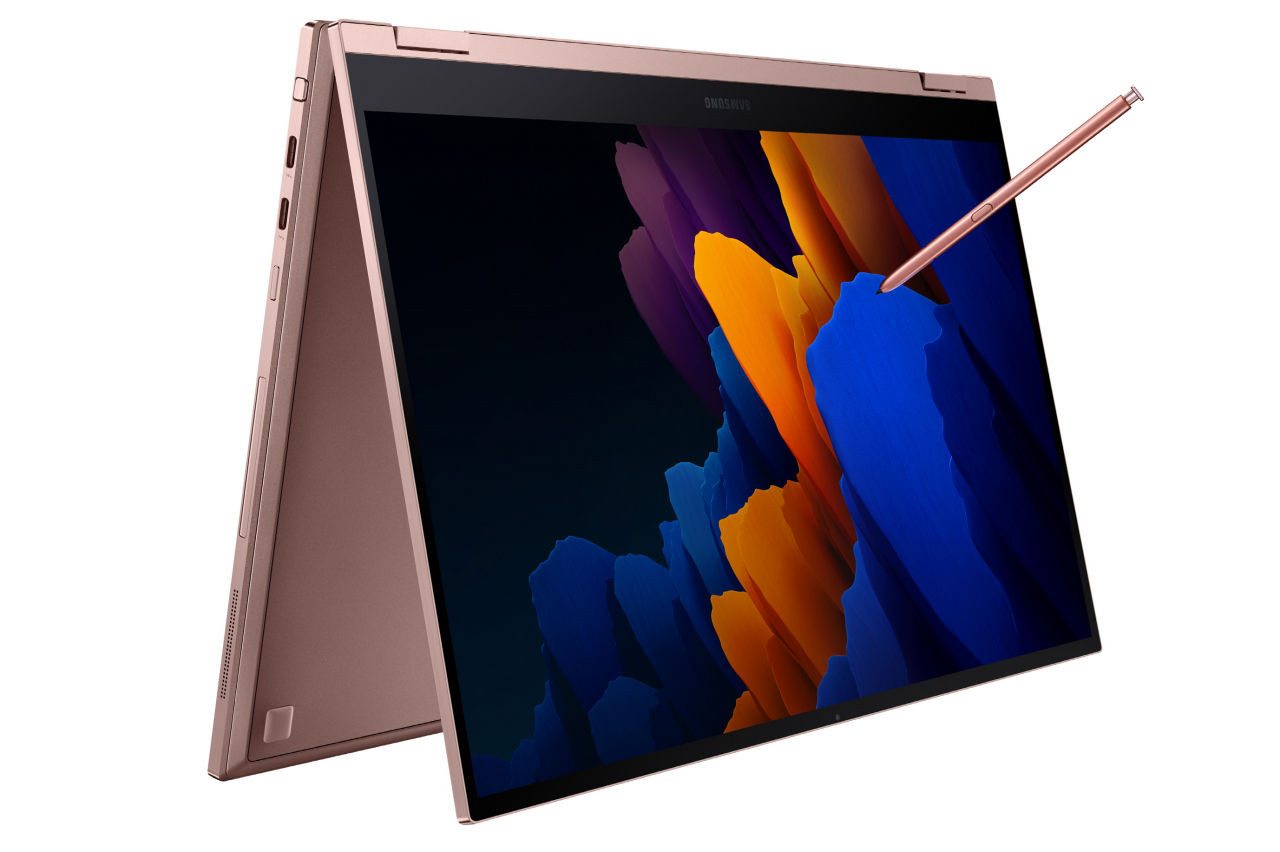 갤럭시 북 플렉스2(Galaxy Book Flex2) 미스틱 브론즈 [삼성전자 제공]
