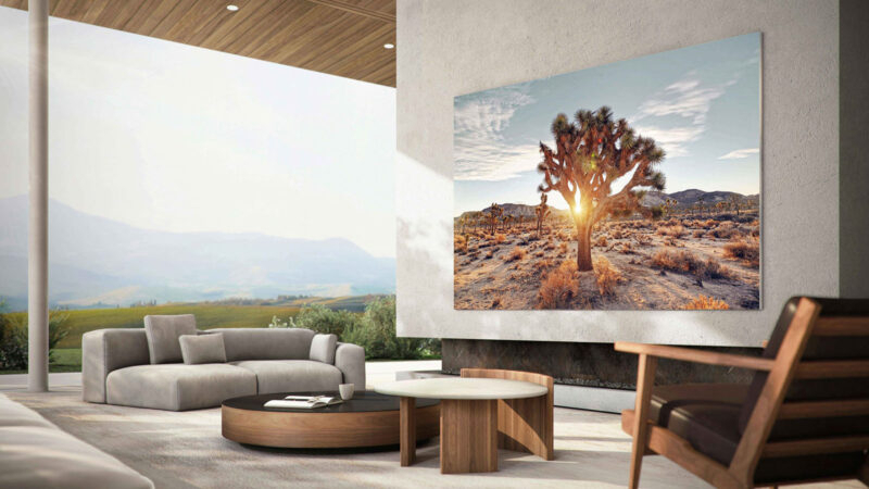 삼성전자 110인치 마이크로 LED TV, 출시가격 1억7000만원. [삼성전자 제공]