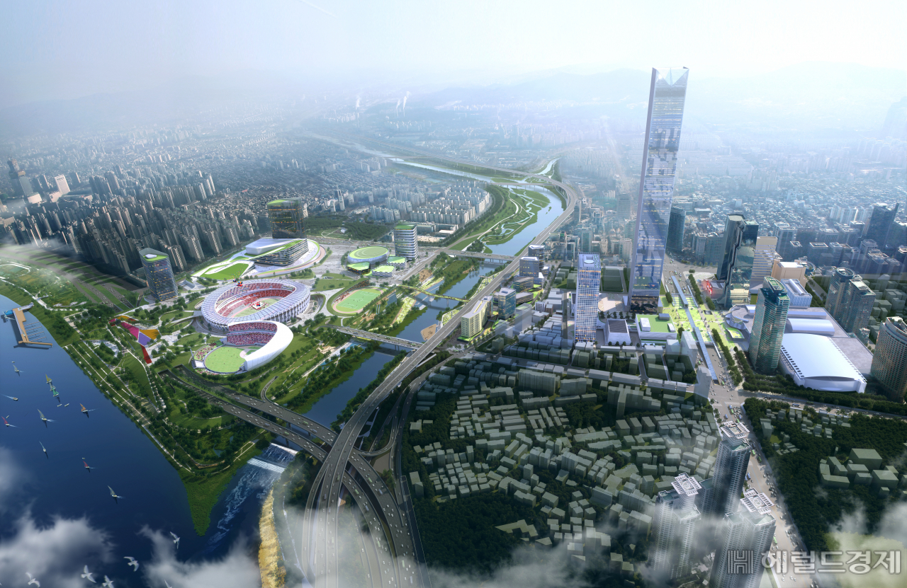 서울 강남구 삼성동 현대차 GBC 조감도.