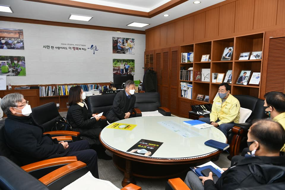 김철수 속초시장 페북 캡처.