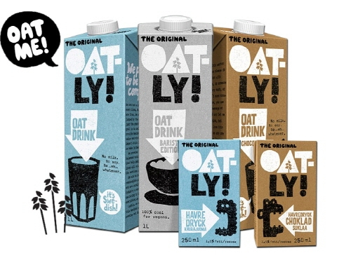 귀리우유 브랜드 오틀리 (OATLY)