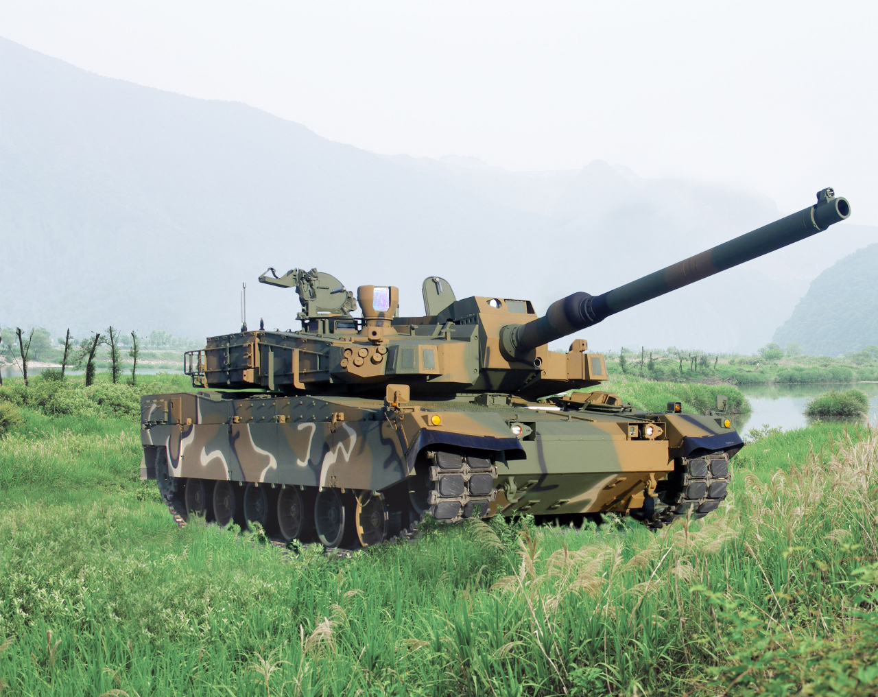 현대로템 K2 전차. [현대로템 제공]