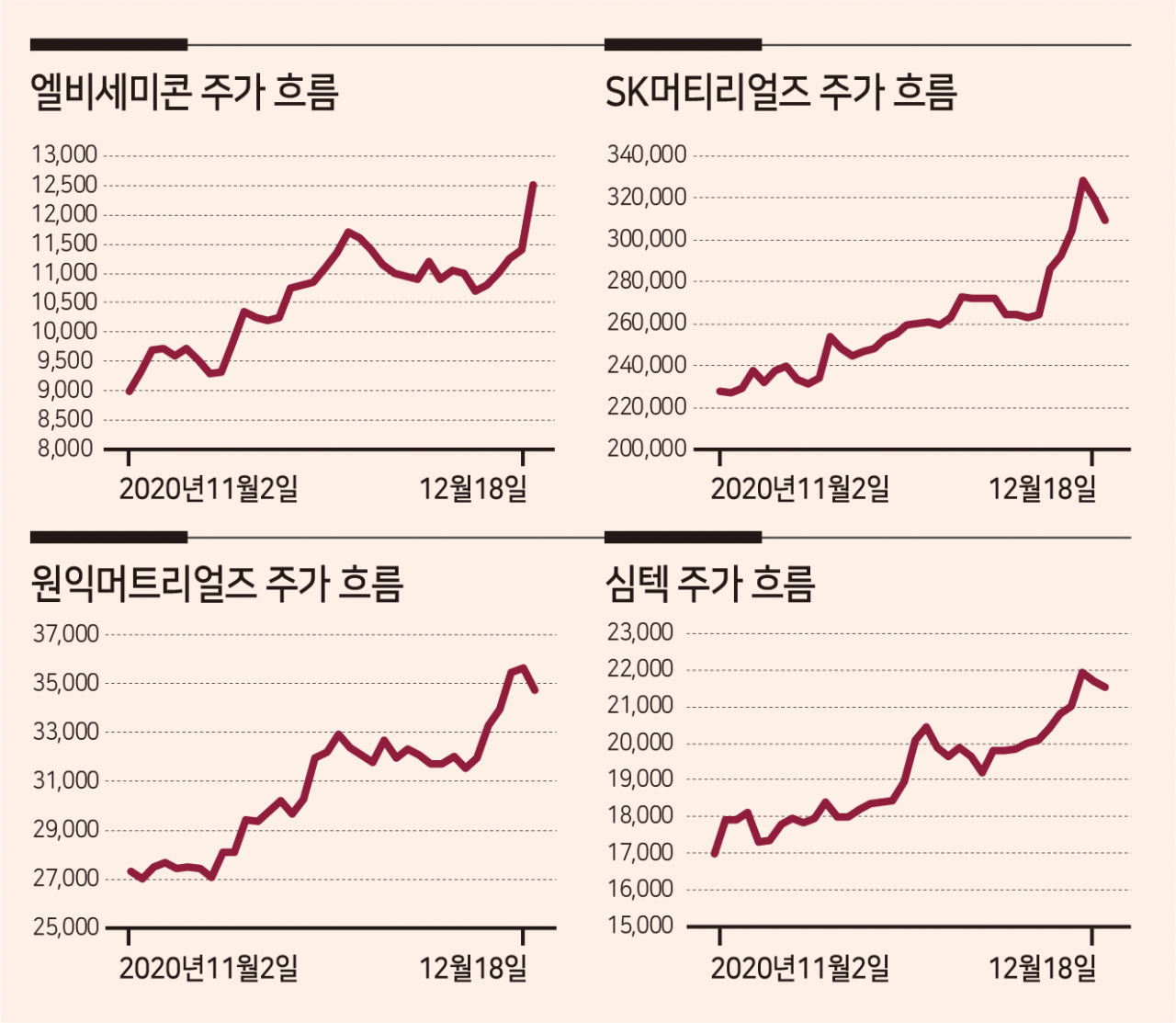 삼전·하이닉스 뒤에서 웃는 반도체 소재·장비株 - 헤럴드경제