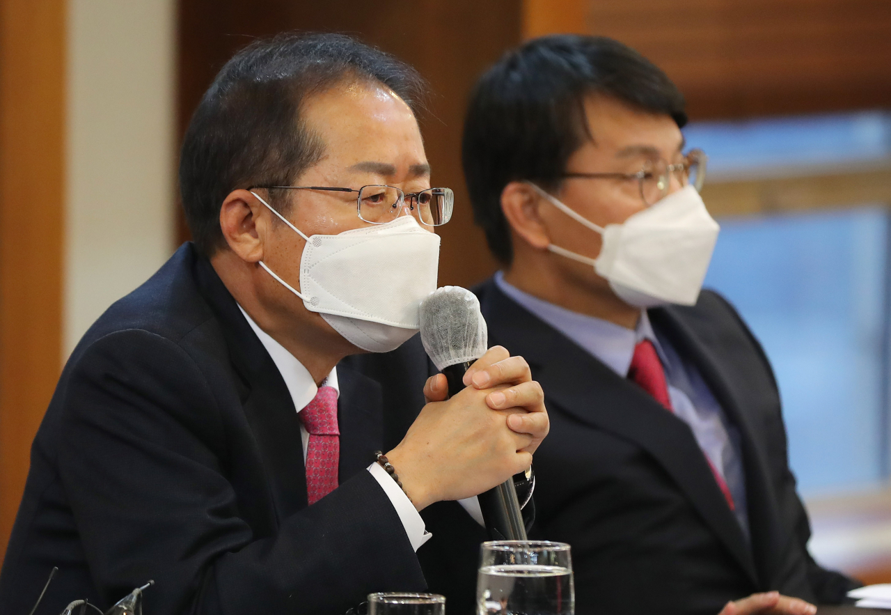 홍준표 전 자유한국당 대표 [연합]
