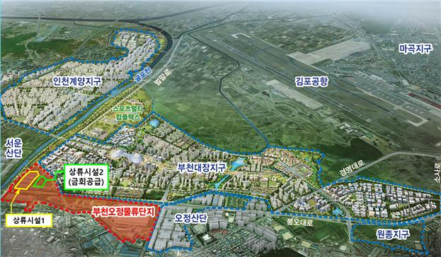부천오정물류단지 위치도 [한국토지주택공사(LH) 제공]