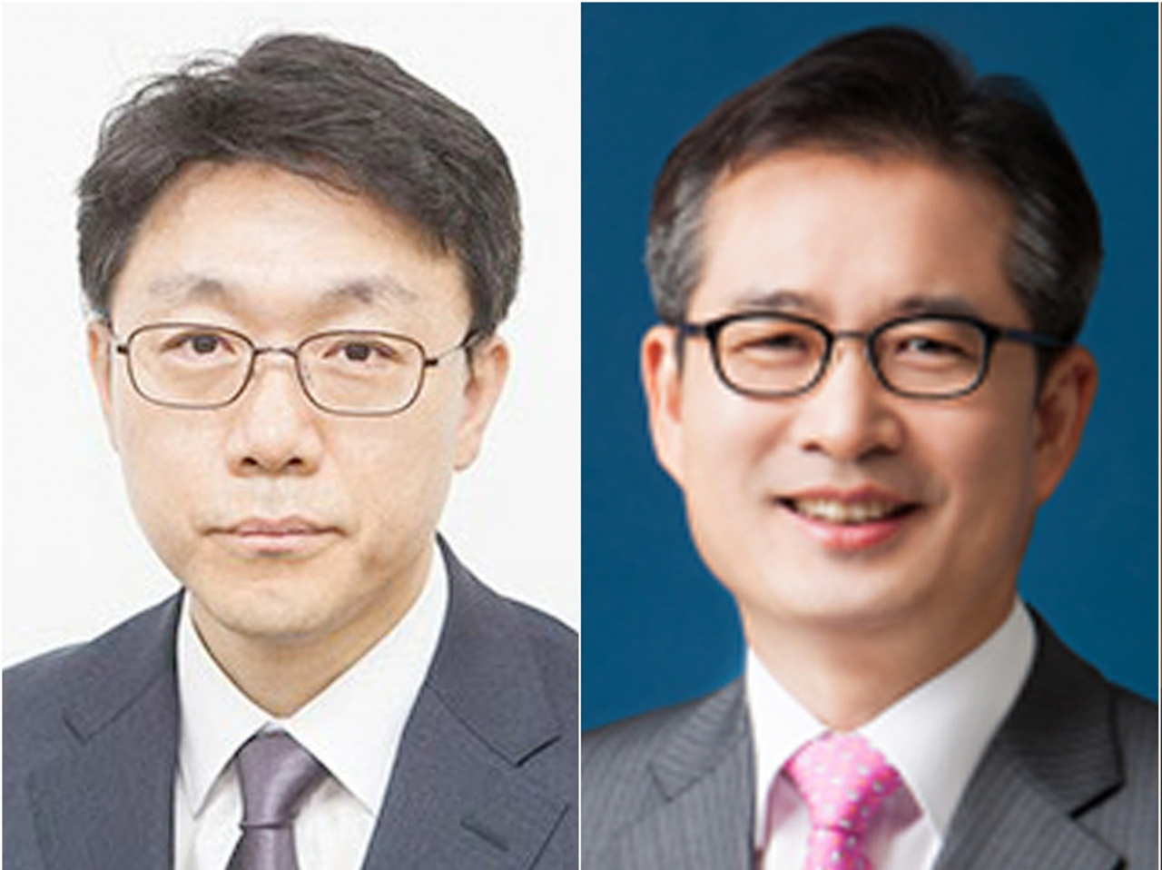 초대 고위공직자범죄수사처장 후보 2인으로 김진욱(54·사법연수원 21기) 헌법재판소 선임연구관(왼쪽)과 이건리(57·16기) 국민권익위 부위원장이 28일 최종 선정됐다. [연합]