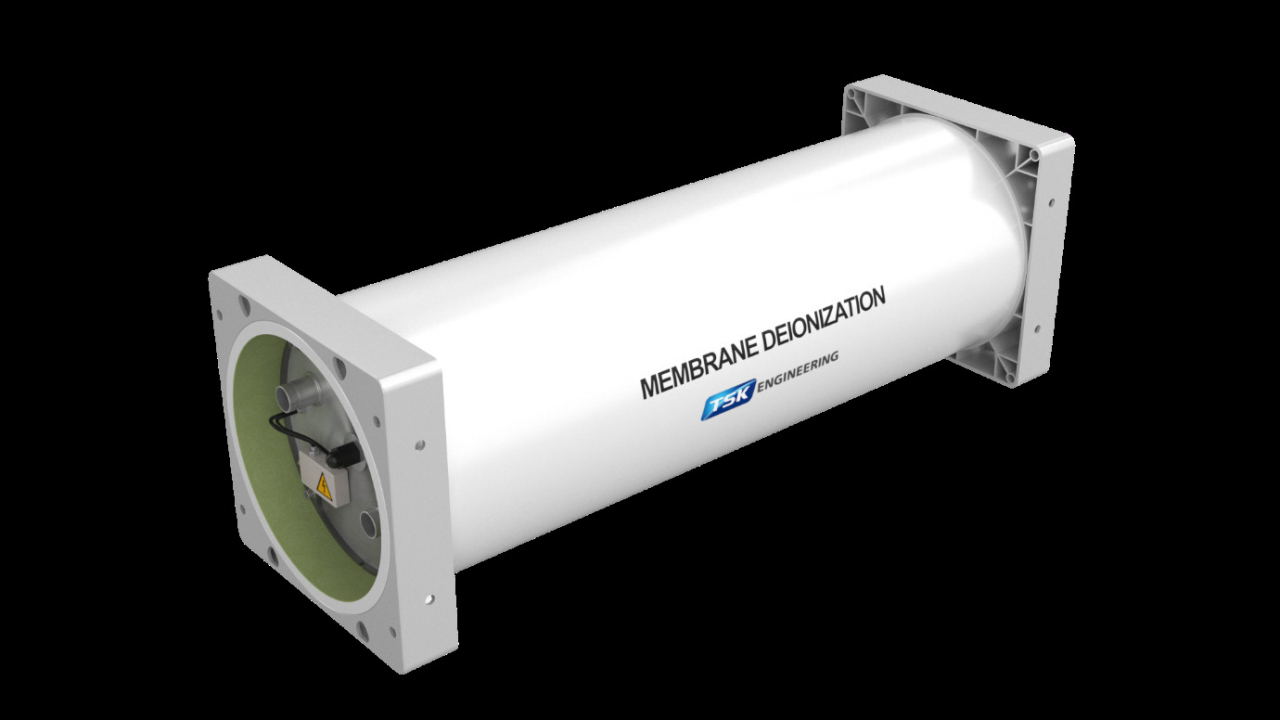 TSK코퍼레이션이 전기를 이용해 순수 및 초순수를 생산하는 친환경 설비인 ‘초순수용 MDI(Membrane Electro-Deionization)’를 개발했다. [TSK코퍼레이션 제공]