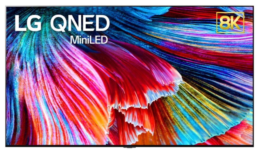 LG전자가 29일 온라인 기술 세미나에서 공개한 새로운 프리미엄 LCD TV인 ‘LG QNED 미니(Mini) LED TV’의 모습. 2021 CES에 출품할 예정이다. [LG전자 제공]