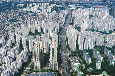 서울 시내 아파트 단지 전경. [헤럴드경제DB]
