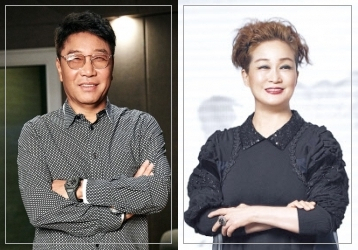 이수만 SM 프로듀서와 이미경 CJ 부회장