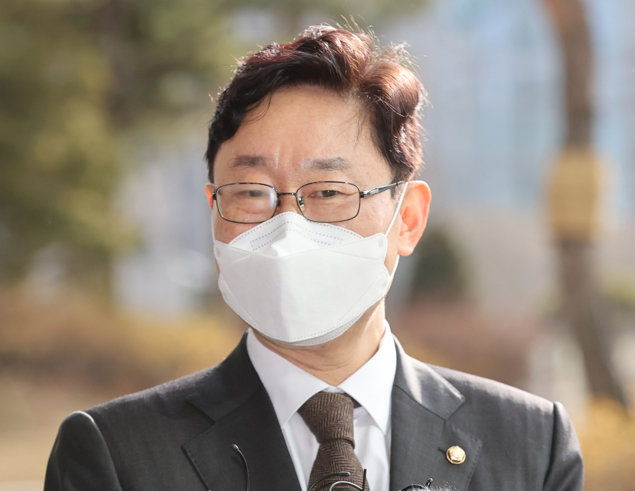 박범계 법무부 장관 후보자. [연합]