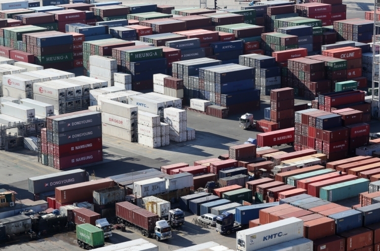 South Korea's exports (Yonhap)