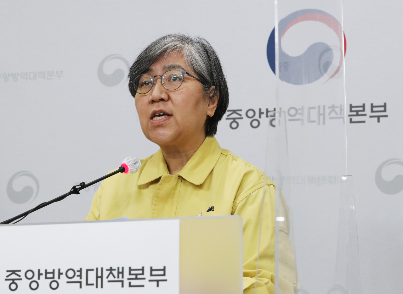 정은경 중앙방역대책본부장. [연합]