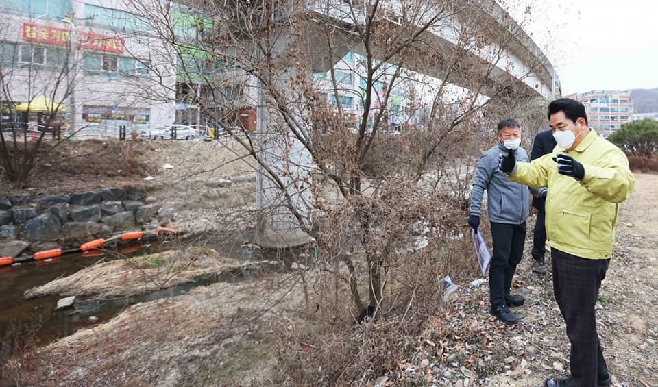 백군기 용인시장 페북 캡처.