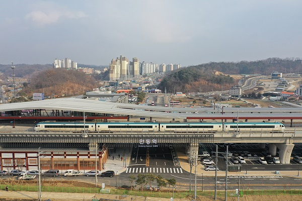 안동역사 전경[안동시 제공]