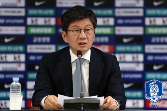 정몽규 대한축구협회 회장 [대한축구협회 제공]