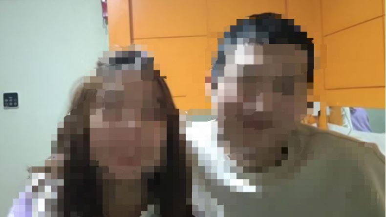 인터넷 방송에서 지적장애 여성과 옷 벗는 방송을 해 논란이 된 BJ땡초(오른쪽)와 피해자. [온라인 커뮤니티 캡처]