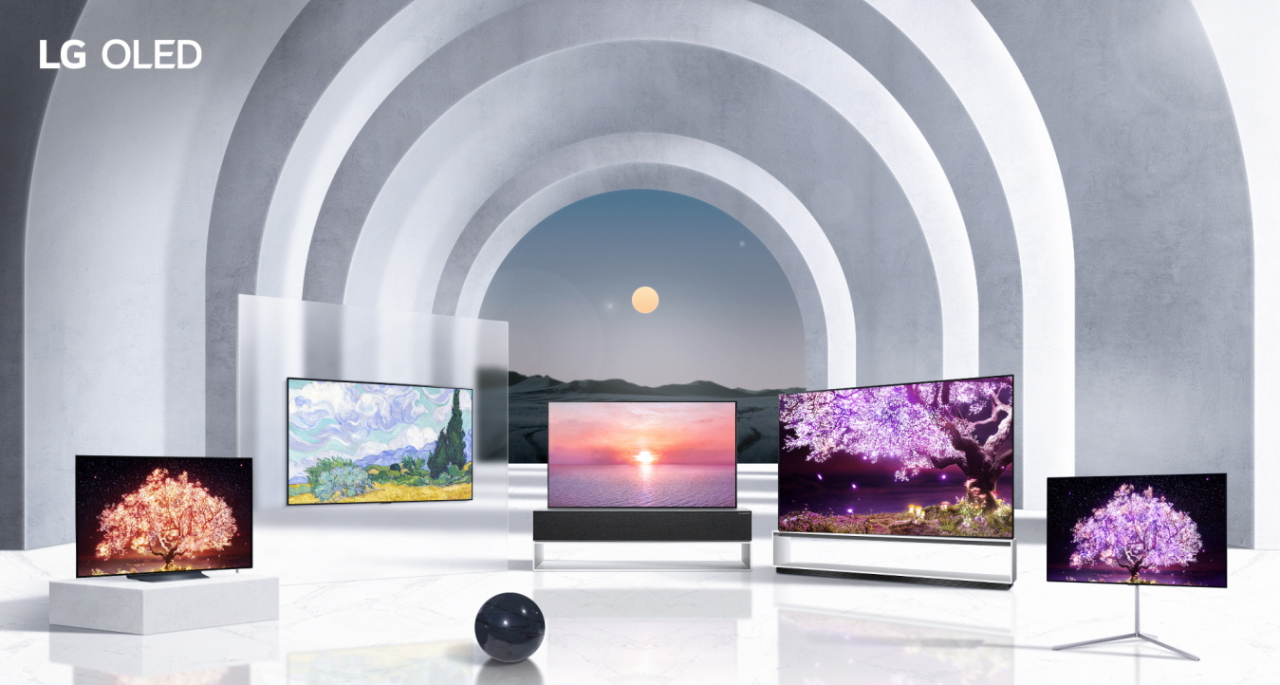 2021 LG 올레드 TV 라인업.[LG전자 제공]