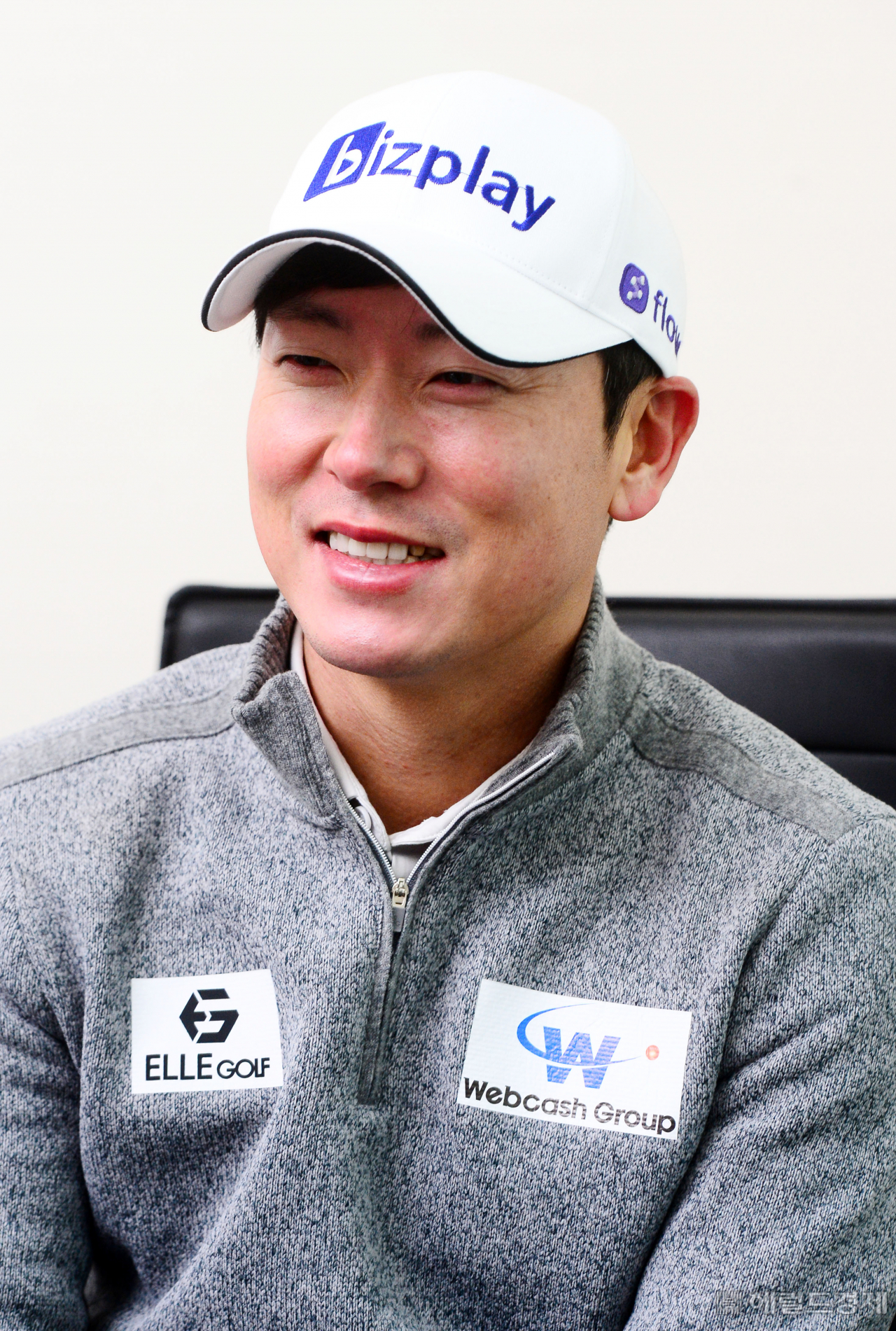 김태훈이 경기도 화성시 동탄의 한 골프클럽에서 인터뷰를 하고 있다. 박해묵 기자