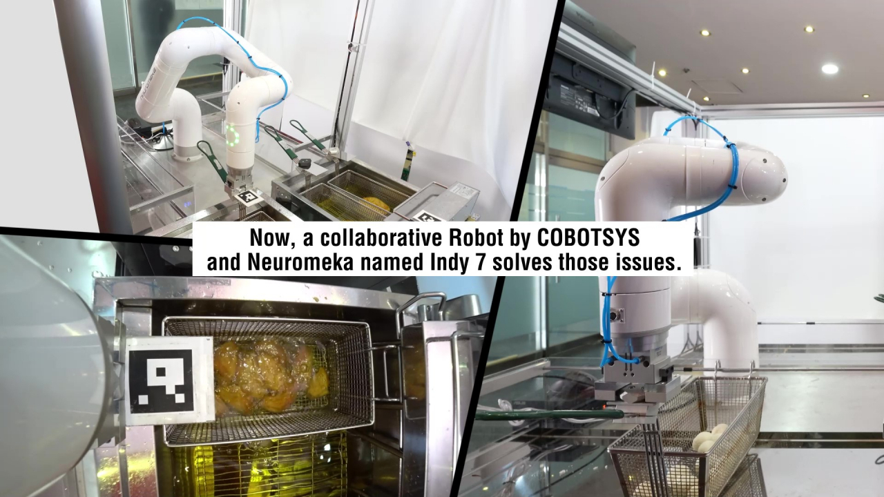 COBOTSYS &ndash; 장경훈 대표: Food Robotics(Chicken Bot)[아주대 제공]