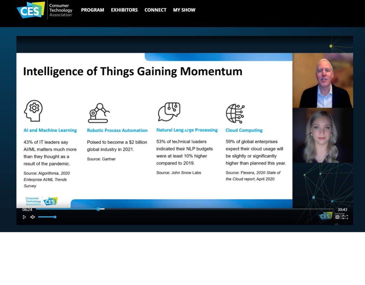(CES 2021 Website)