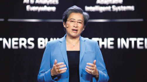 리사 수 CEO는 12일(미국 현지 시간) CES 2021 기조연설자로 나서 사용자의 일상생활과 업무 환경 등을 개선해 줄 혁신 기술을 공개했다. [AMD 유튜브]