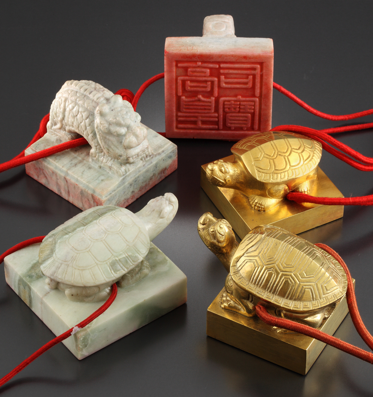 유네스코 세계유산으로 등재된 우리나라 어보의 다양한 형태들