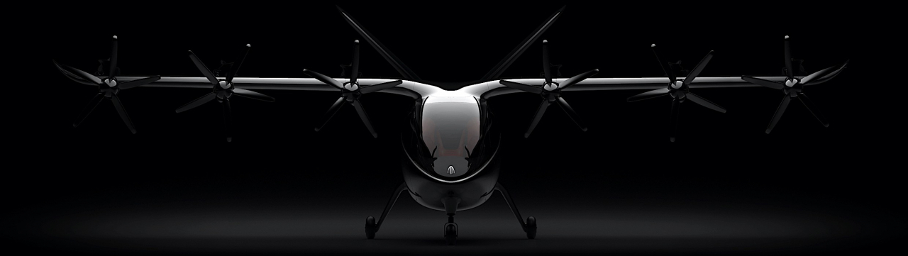 FCA가 'CES 2021'에서 공개한 전기 수직이착륙기(e-VTOL). [FCA 제공]