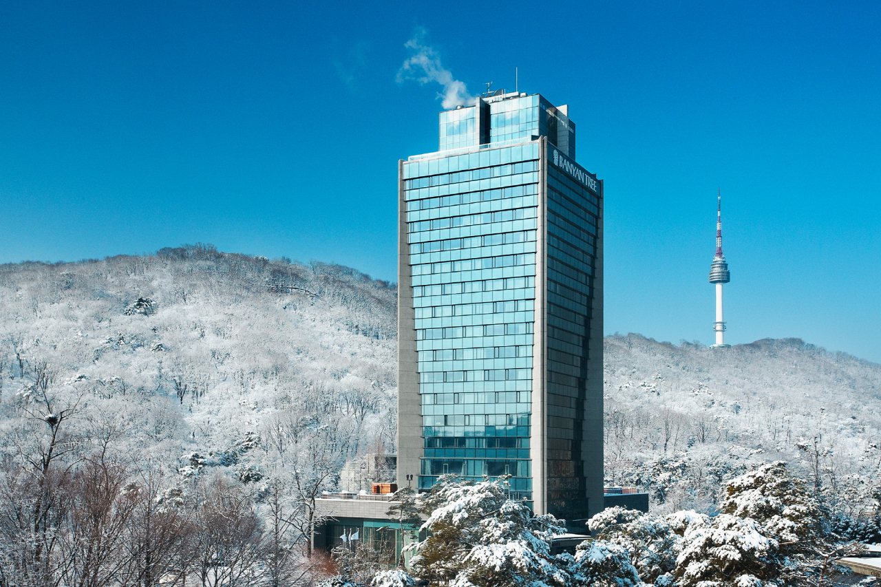 남산 설경과 반얀트리