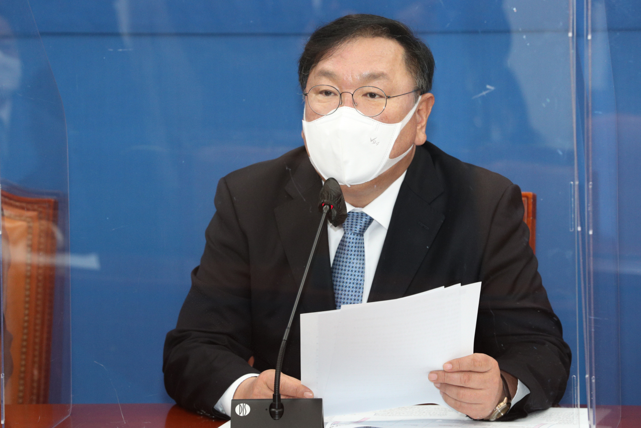 김태년 더불어민주당 원내대표. [연합]