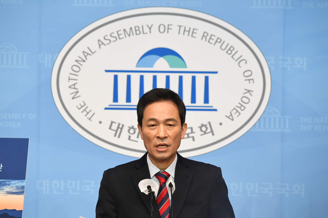 서울시장 선거에 출마한 우상호 더불어민주당 의원 [연합]